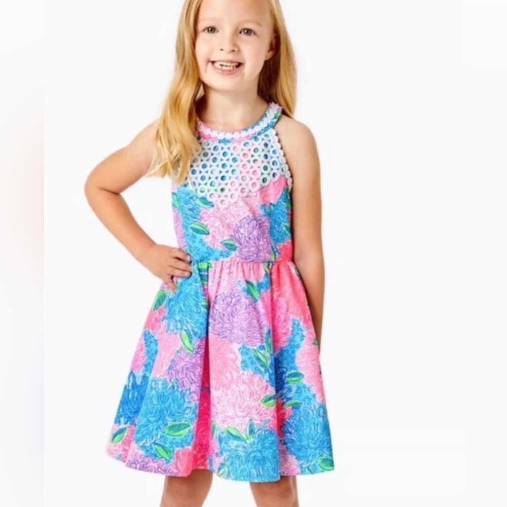 NWT Lilly Pulitzer Kinley dress girl’s size 7
